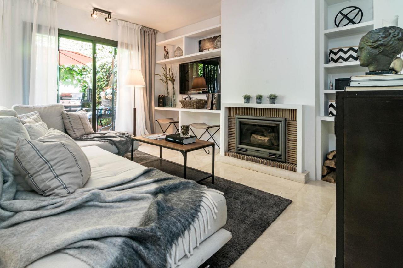 Seaside 3 Bedroom Townhouse In San Pedro Close To The With Private Garden Marbellac